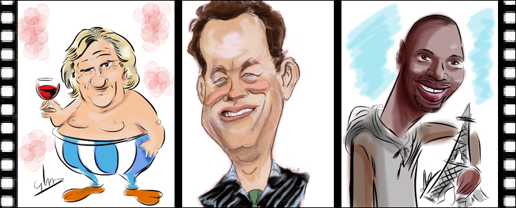animcaricature croque les stars du cinéma